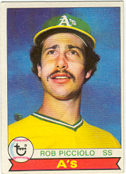 1979 Topps Baseball Cards      378     Rob Picciolo DP